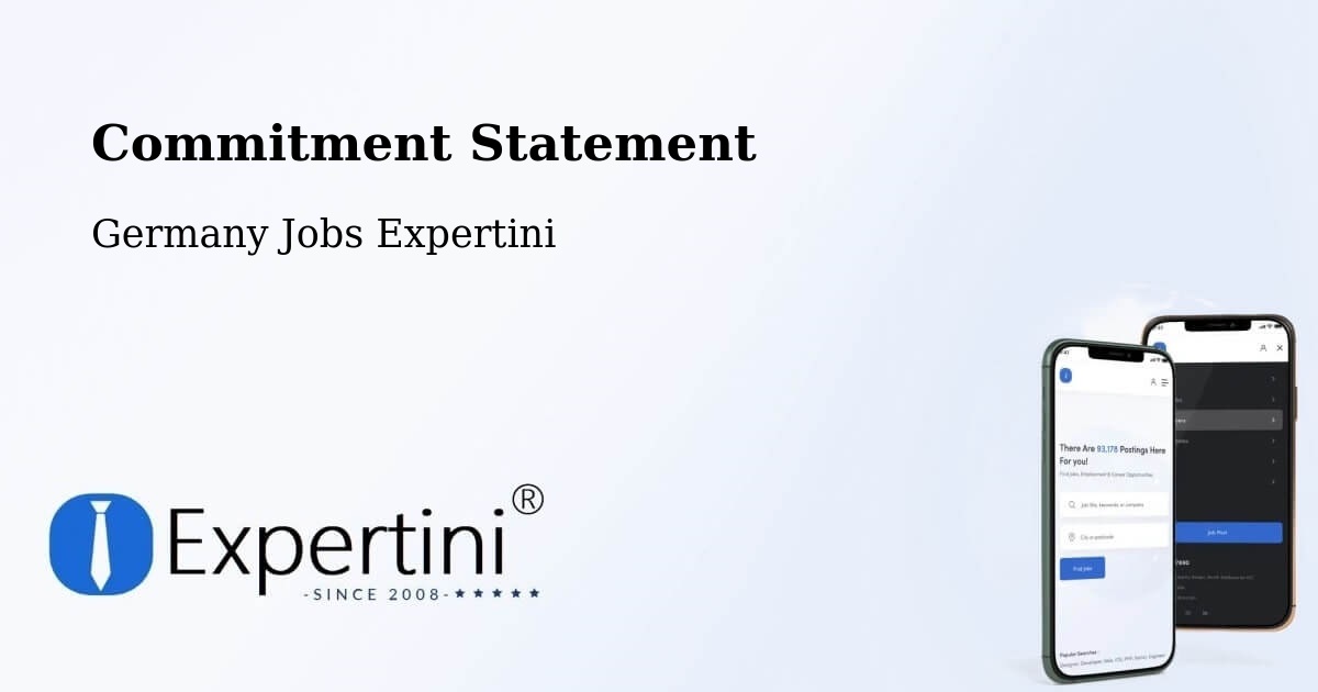 Corporate Commitment – Ismaning - Germany Jobs Expertini