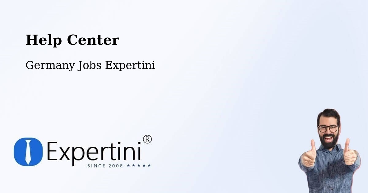 Help Center – Ismaning - Germany Jobs Expertini