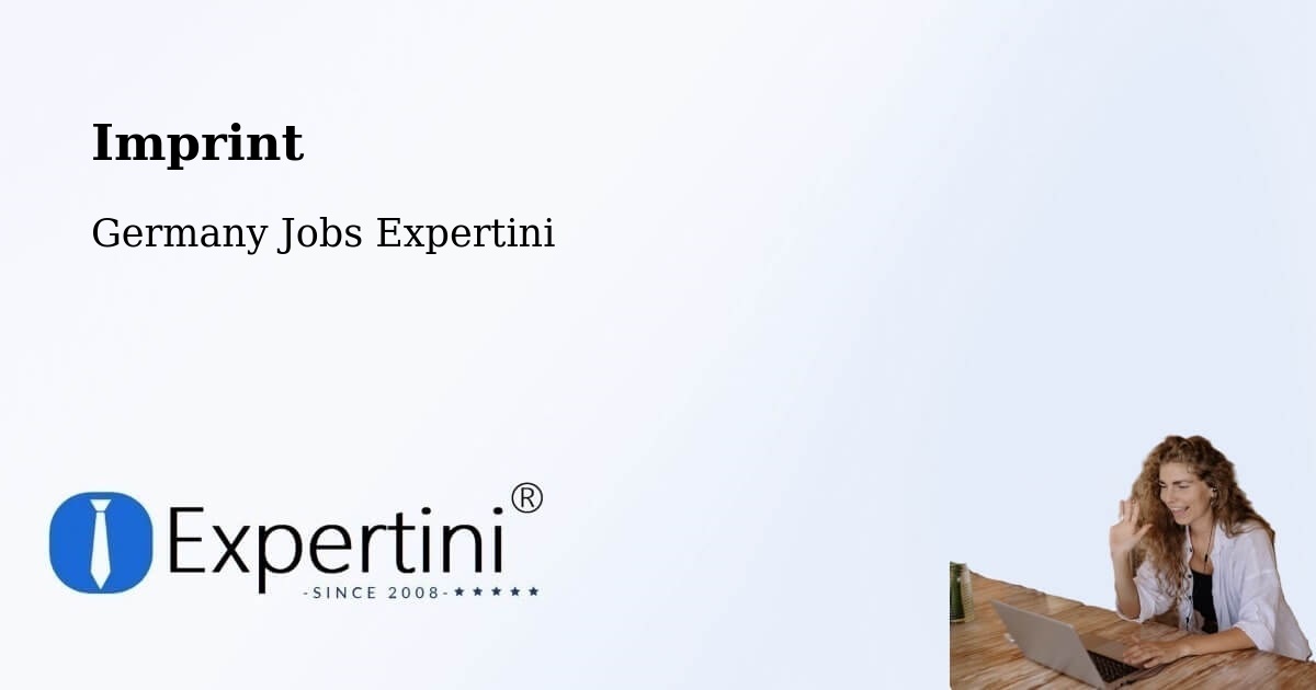 Imprint – Ismaning - Germany Jobs Expertini